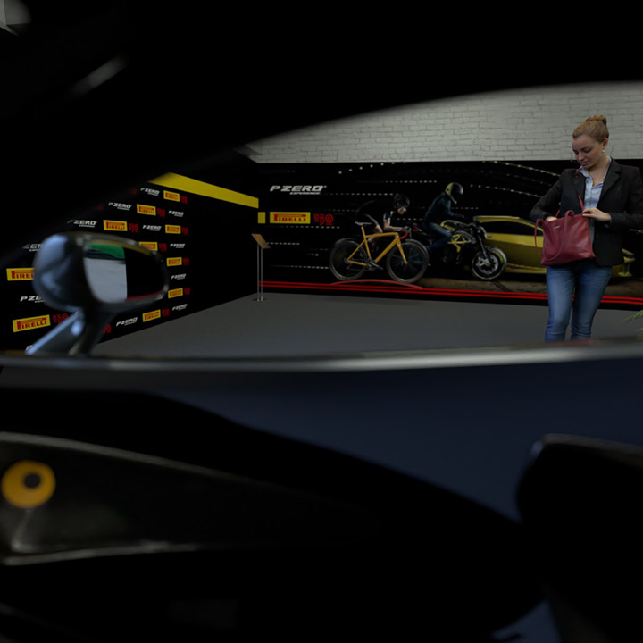 Pirelli pzero exhibition